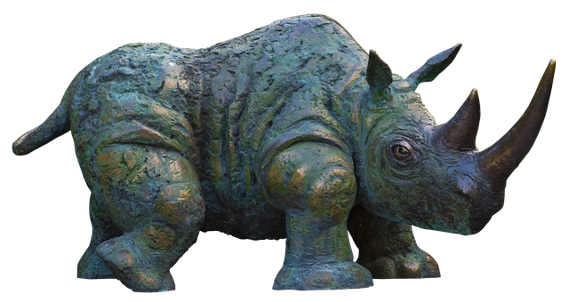 socha nosorožce